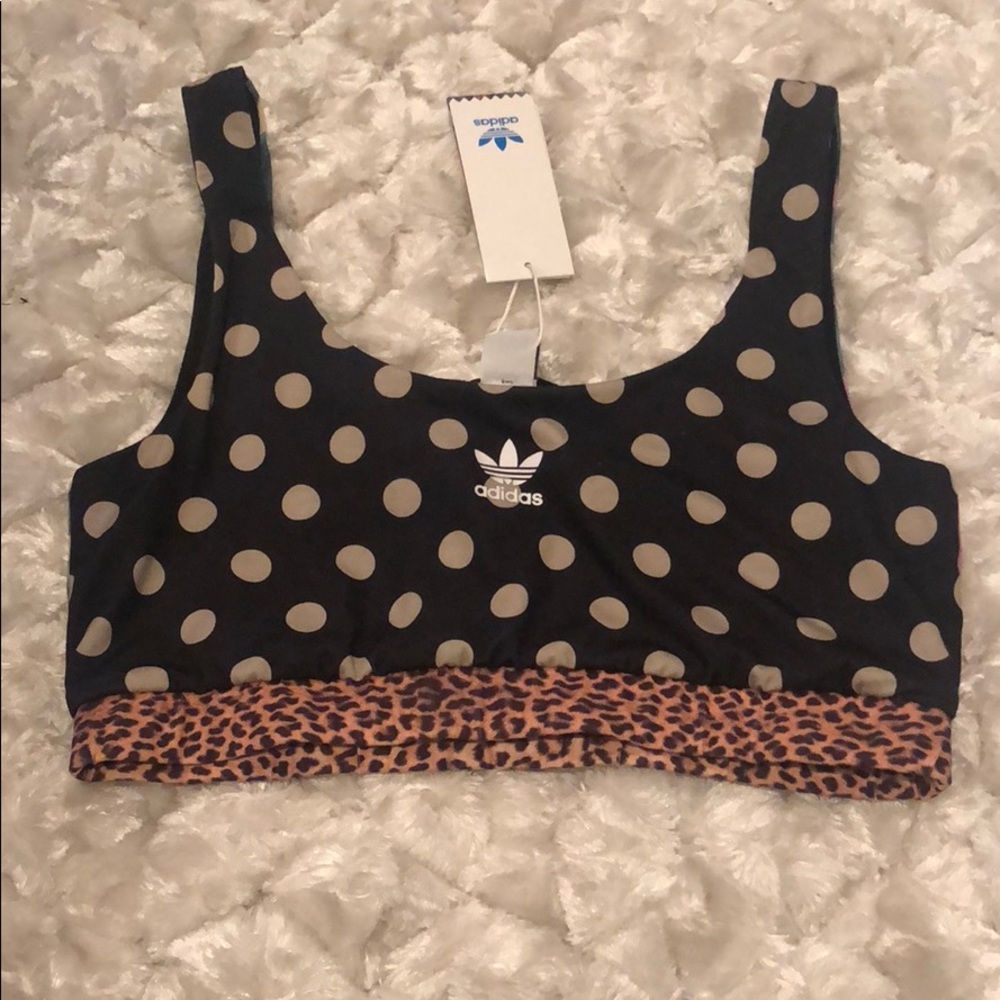 Brand new with tags Adidas multi print sports bra - Picture 1 of 6
